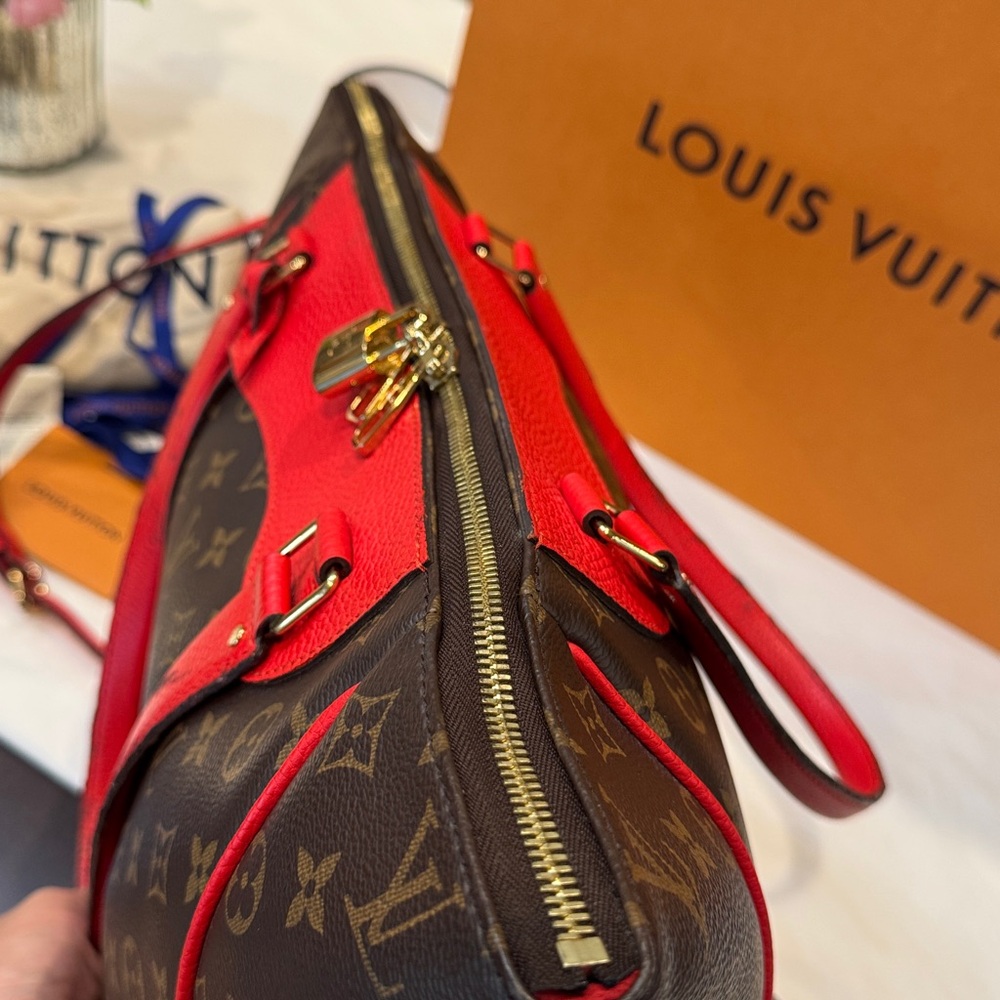 📌SOLD📌 Authentic Louis Vuitton Estella Coquelico NM bag - Picture 9 of 17